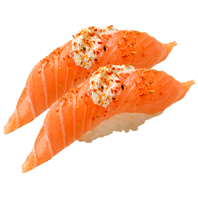 2-nigiri-salmon-cheese