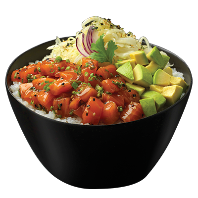 Poke Bowl Salmón Teriyaki