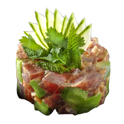 Tartar de Atun Spicy y Arroz